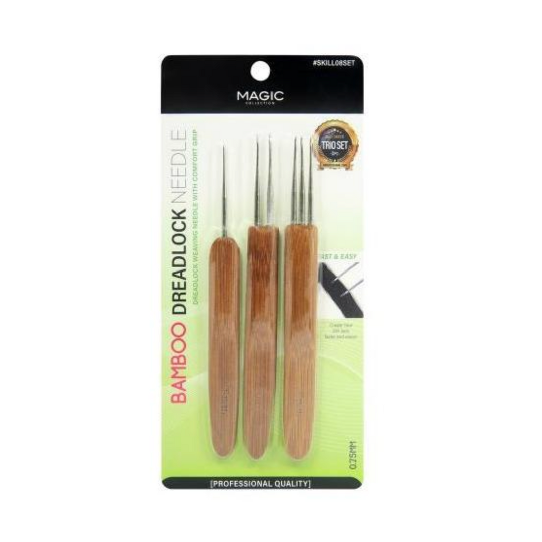 Magic Collection: 3Pc Bamboo Dreadlock Needle -wigs