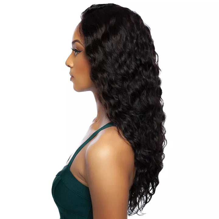 Mane Concept Trill 13A 100% Unprocessed Human Hair HD Whole Lace Wig - TROH404 DEEP WAVE 24"