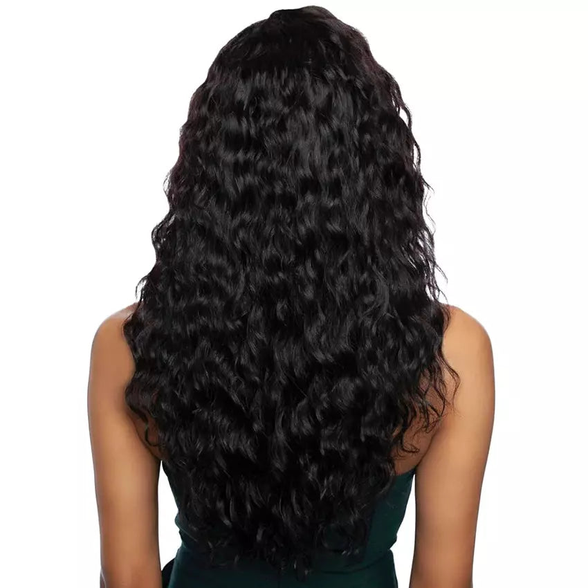 Mane Concept Trill 13A 100% Unprocessed Human Hair HD Whole Lace Wig - TROH404 DEEP WAVE 24"