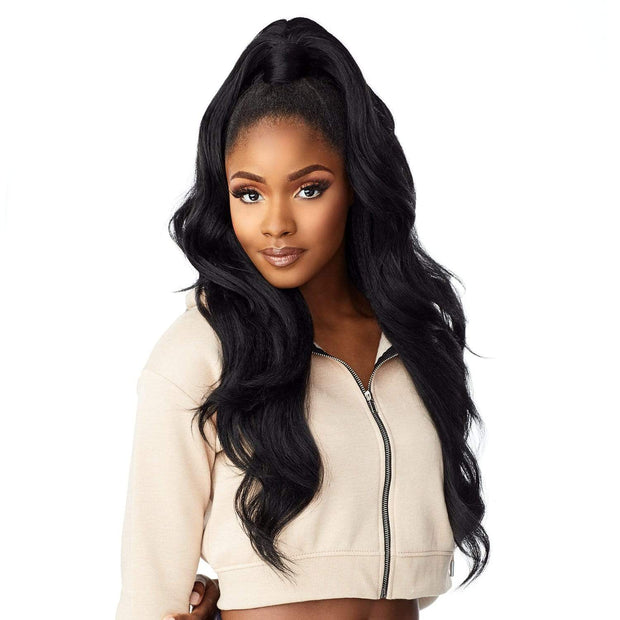UD 11 | Instant Up & Down Synthetic Pony Wrap Half Wig -wigs