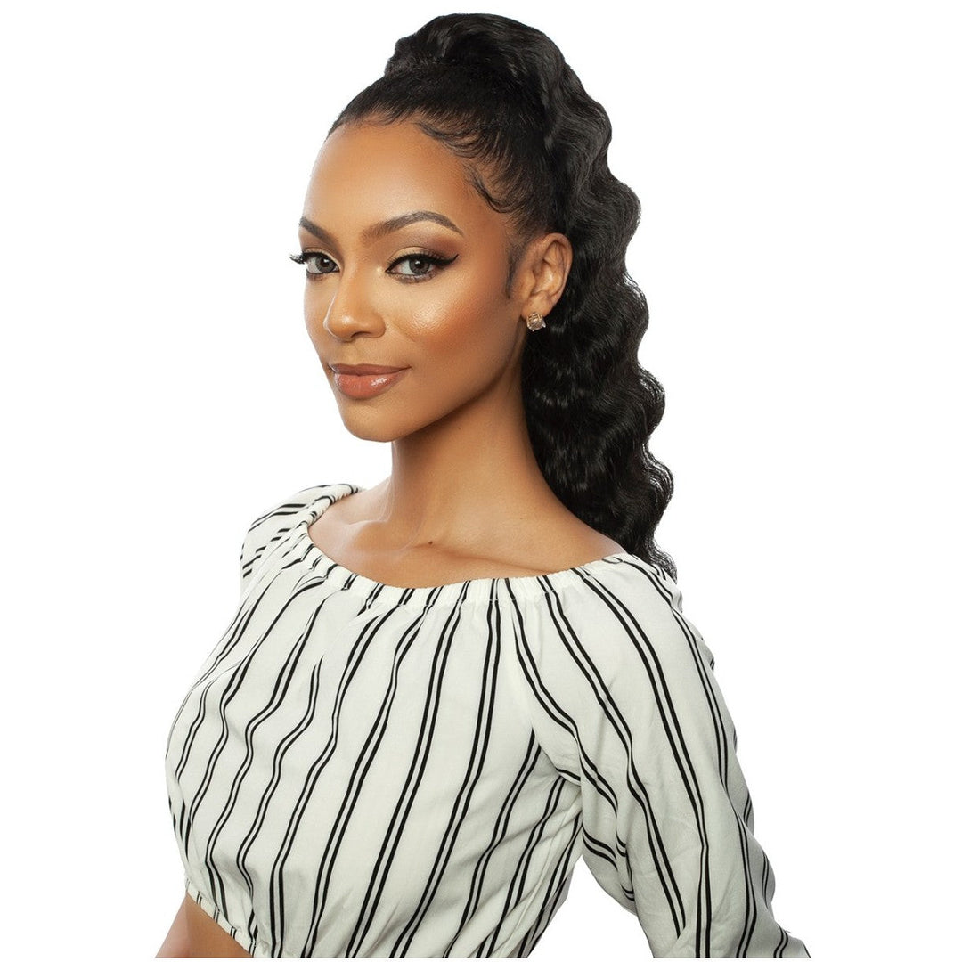 Mane Concept Brown Sugar WNT DrawString - CRIMP WAVE 22" BSWNT07