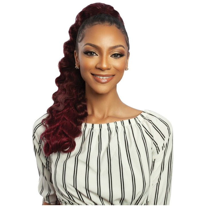 Mane Concept Brown Sugar WNT DrawString - CRIMP WAVE 22" BSWNT07