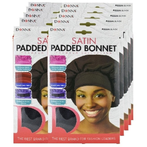 Donna Satin Padded Bonnet