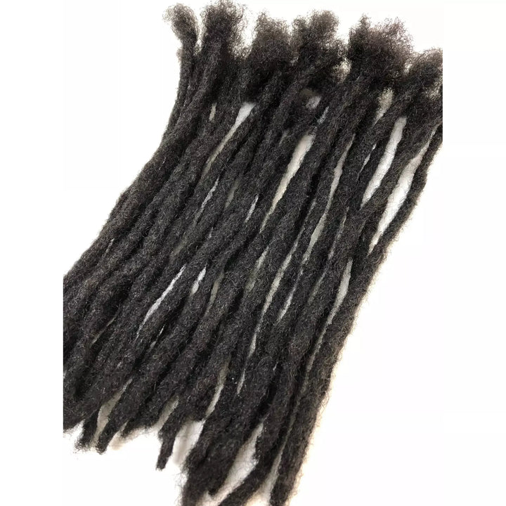 100% Human Hair Dreadlocks Handmade Locs - 20 Locs Per Bundle