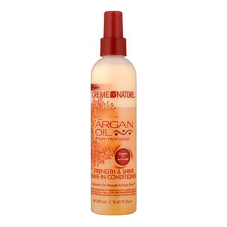 CREME OF NATURE Argan Oil Conditioner Leave-In 8.45 Ounce (249ml) -wigs