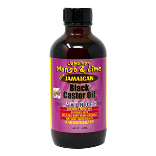 JAMAICAN MANGO & LIME Black Castor Oil [Lavendar]