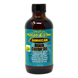 JAMAICAN MANGO & LIME Black Castor Oil[Amla](4oz)