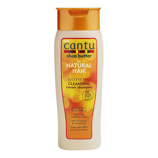CANTU Natural Hair Sulfate Free Cleansing Cream Shampoo (13.5oz) -wigs