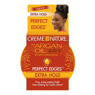 Creme of Nature argan Oil Perfect Edges Extra Hold (2.25 Oz) -wigs