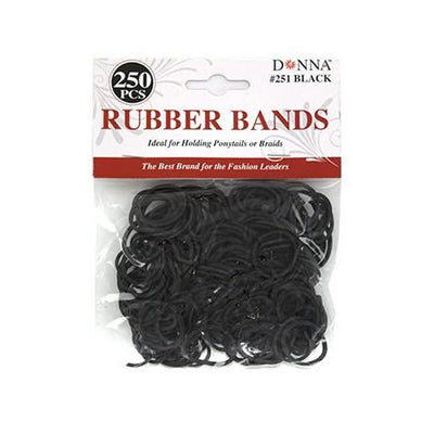Rubber band black -wigs